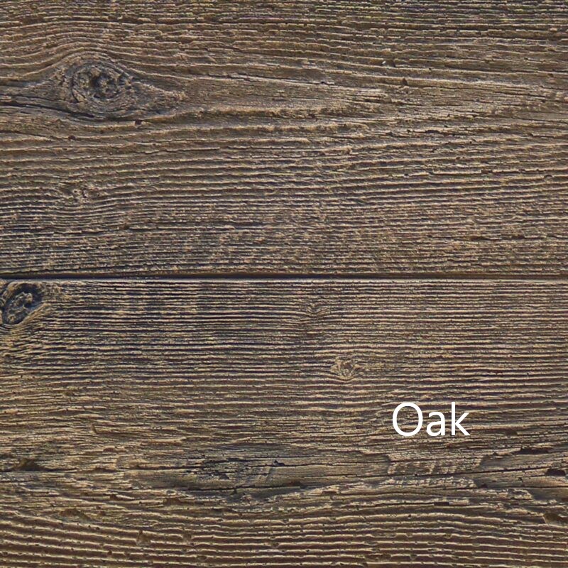 The Outdoor Plus 120 Inch Laguna Wood Grain GFRC Gas Fire Pit with Flame Sense