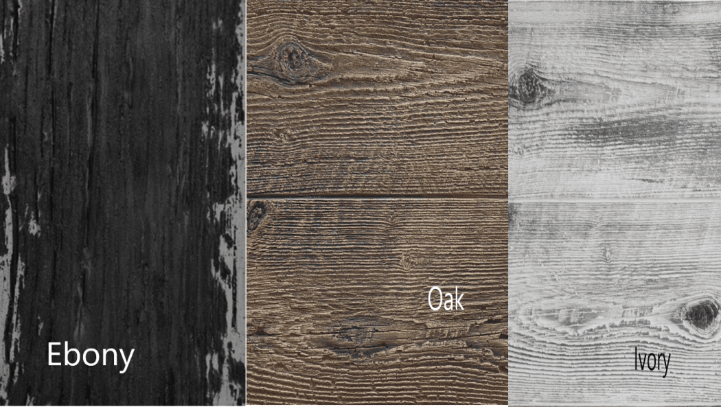 The Outdoor Plus 43 Inch Fresno GFRC Wood Grain Gas Fire Table