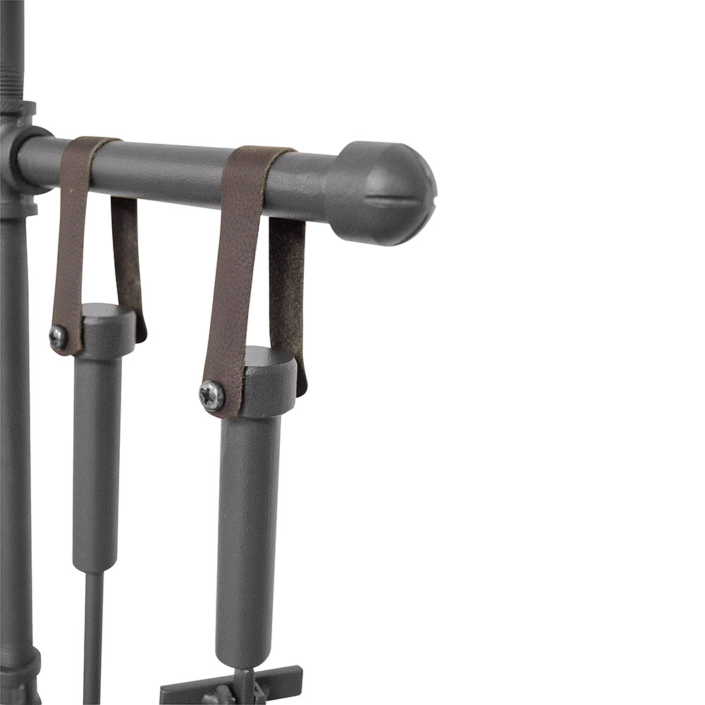 Uniflame 5 Piece Industrial Style Fireplace Tool Set