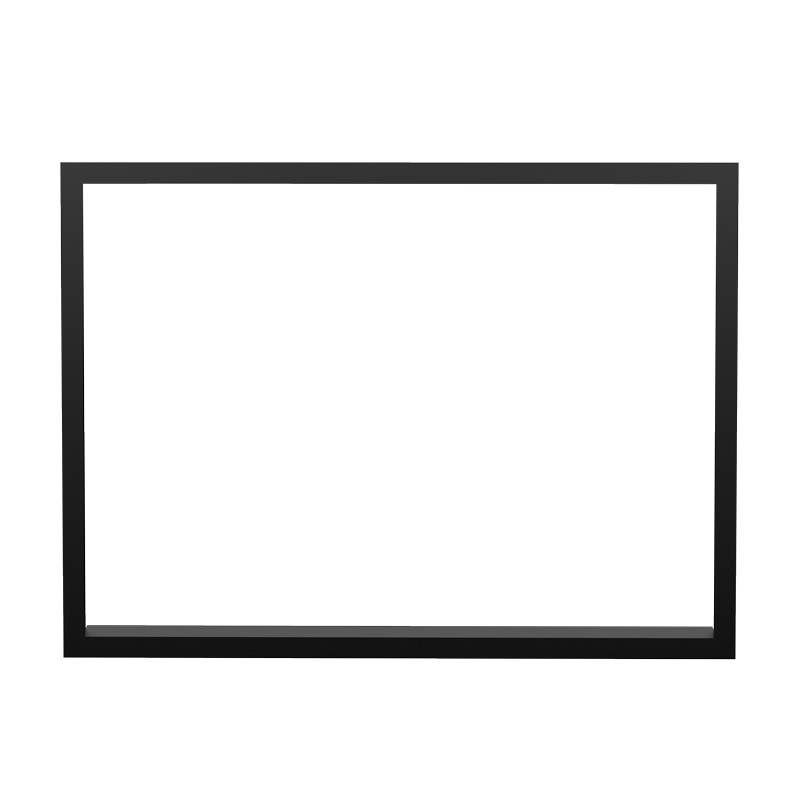 Valcourt Black Narrow Overlap for Frontenac Series Fireplaces