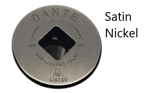 Dante Decorative Floor Plate for Gas Valves
