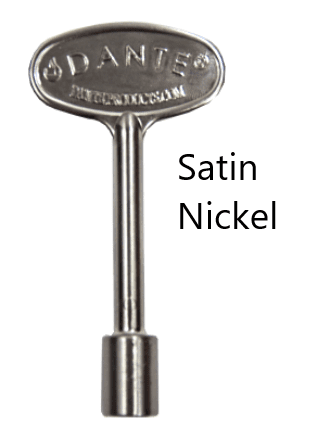 Dante 12 Inch Universal Gas Valve Key - Poly Bagged