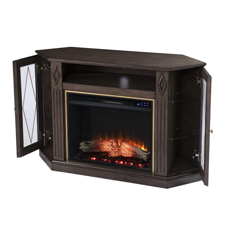 SEI 47 Inch Austindale Electric Fireplace with Media Storage