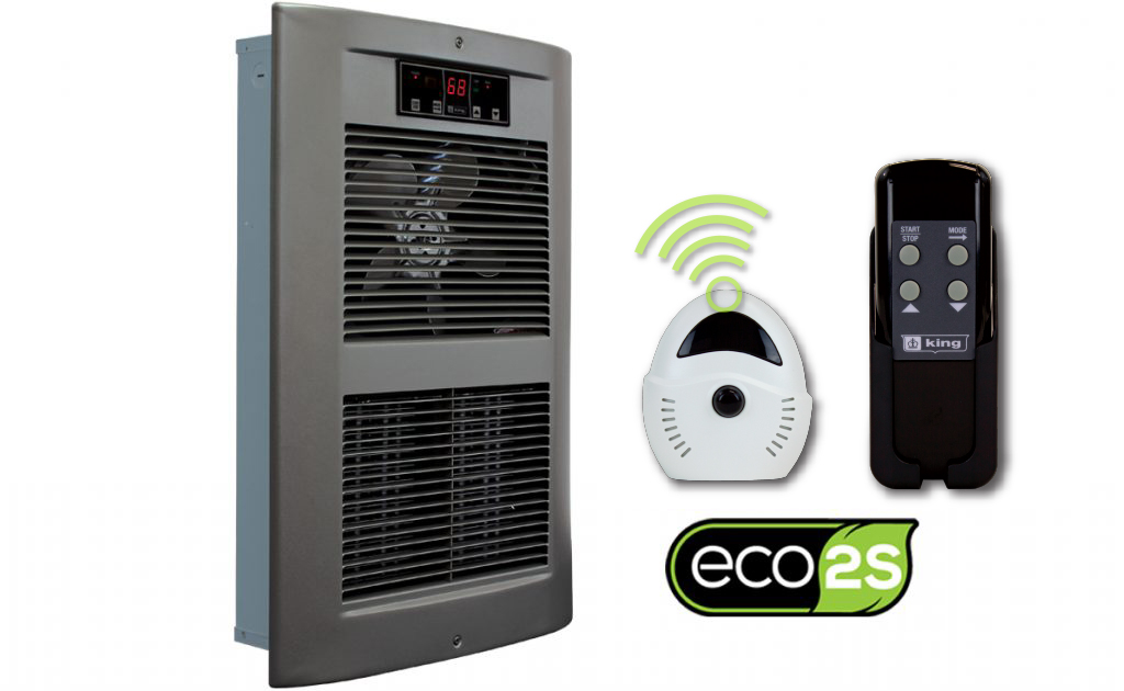 King Electrical ECO2S Electronic Pic-A-Watt Large Wall Heater