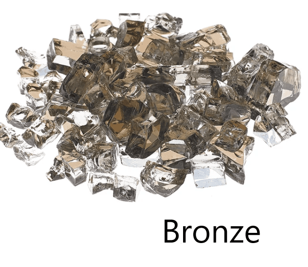 Prism Hardscapes 1/4 Inch Metallic Fire Glass Kit - 30 Pounds