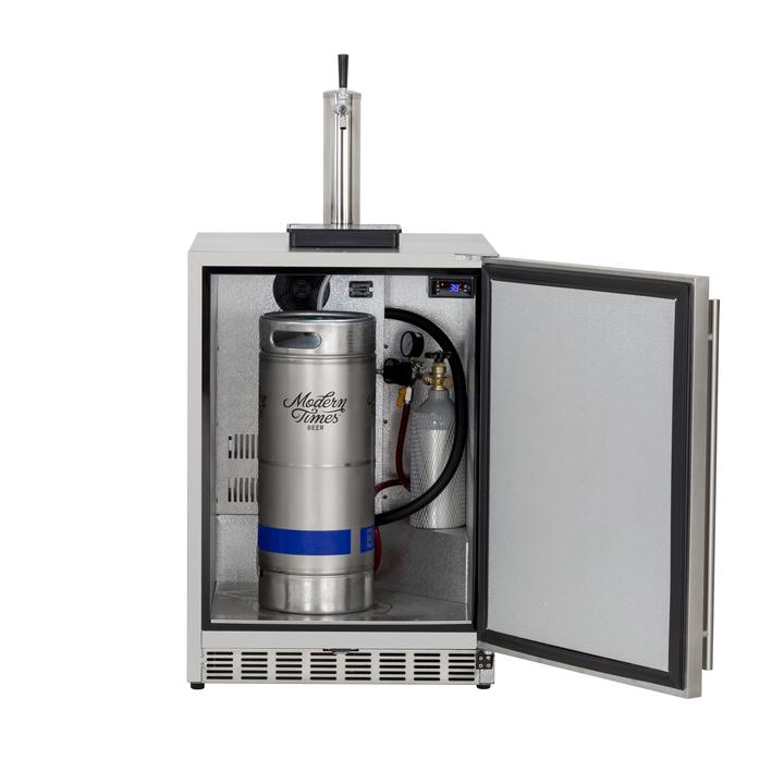Summerset Deluxe Outdoor Rated Single Tap Kegerator
