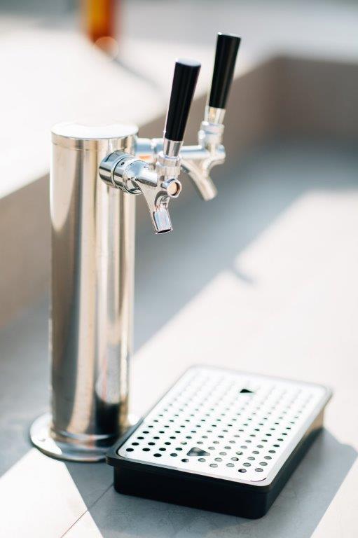 Summerset Deluxe Outdoor Rated Double Tap Kegerator