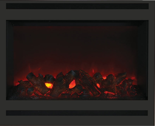 Amantii 31 Inch Zero-Clearance Traditional Electric Fireplace Insert
