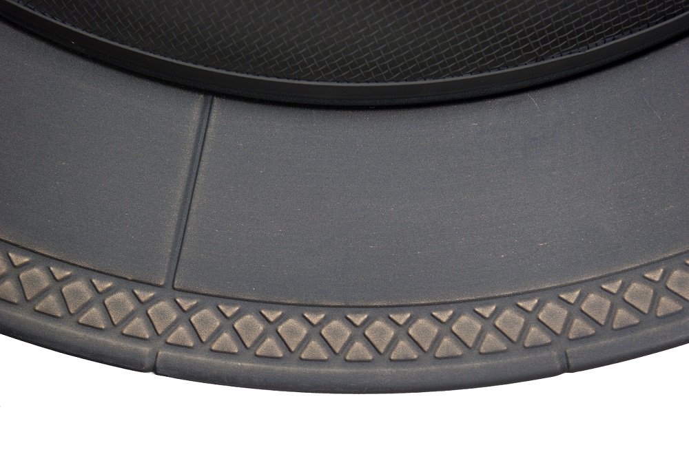 Dagan 42 Inch Bronze Cast Iron Wood-Burning Fire Table