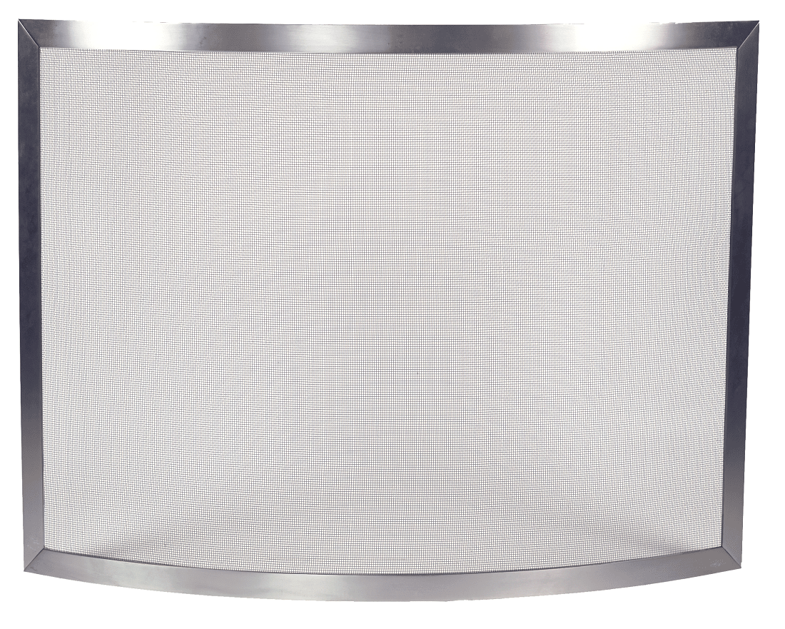 Dagan 39 Inch Bowed Fireplace Screen