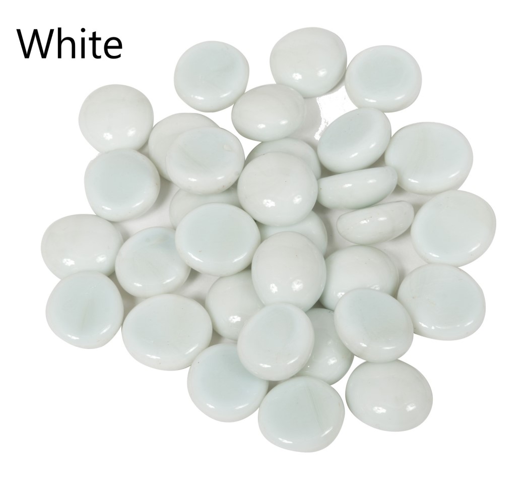 Dagan 3/4 Inch Tempered Glass Fire Beads - 10 Pound Bag