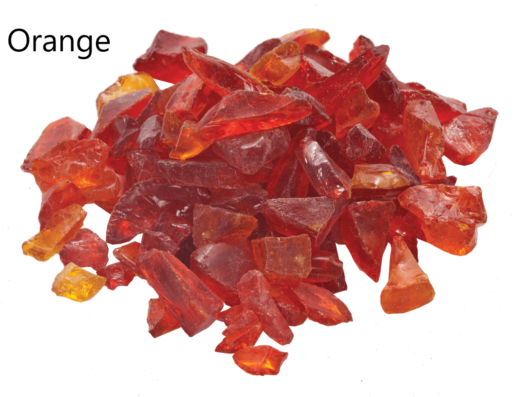 Dagan 1/2 to 3/4 Inch Tempered Fire Glass - 10 Pound Bag