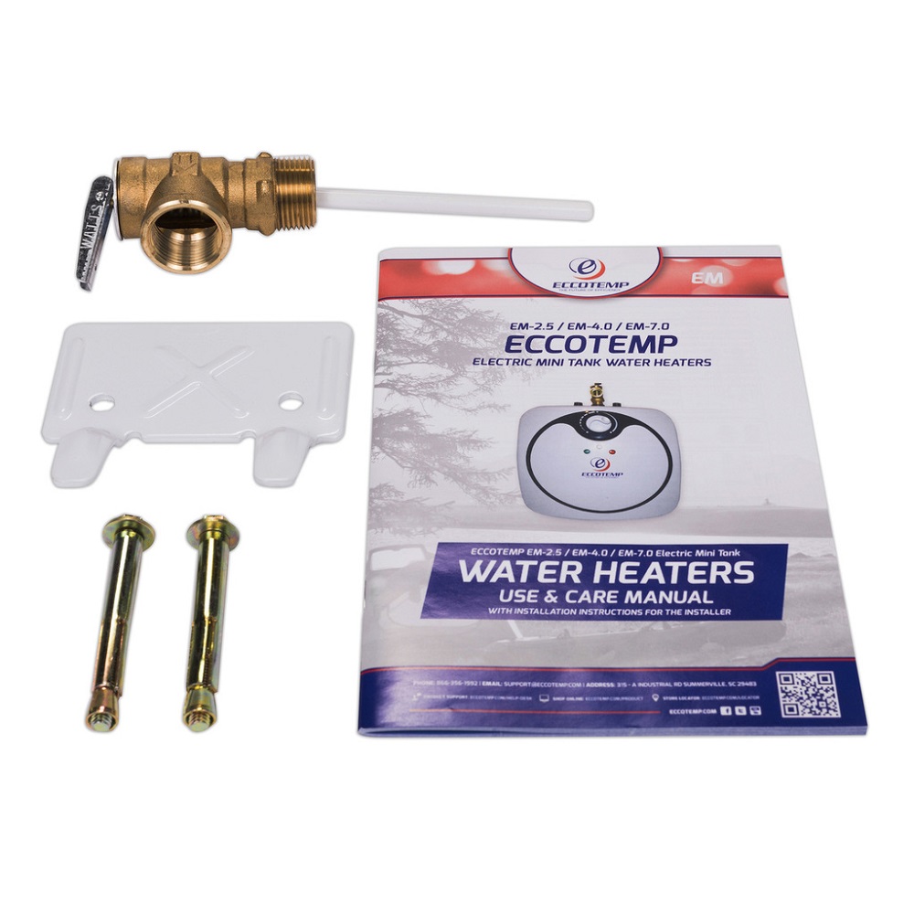 Eccotemp Electric Mini Point-of-Use Water Heater - 4 Gallon Tank