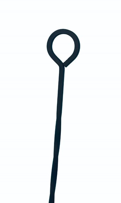 Dagan 39 Inch Forked Wrought Iron Fireplace Poker