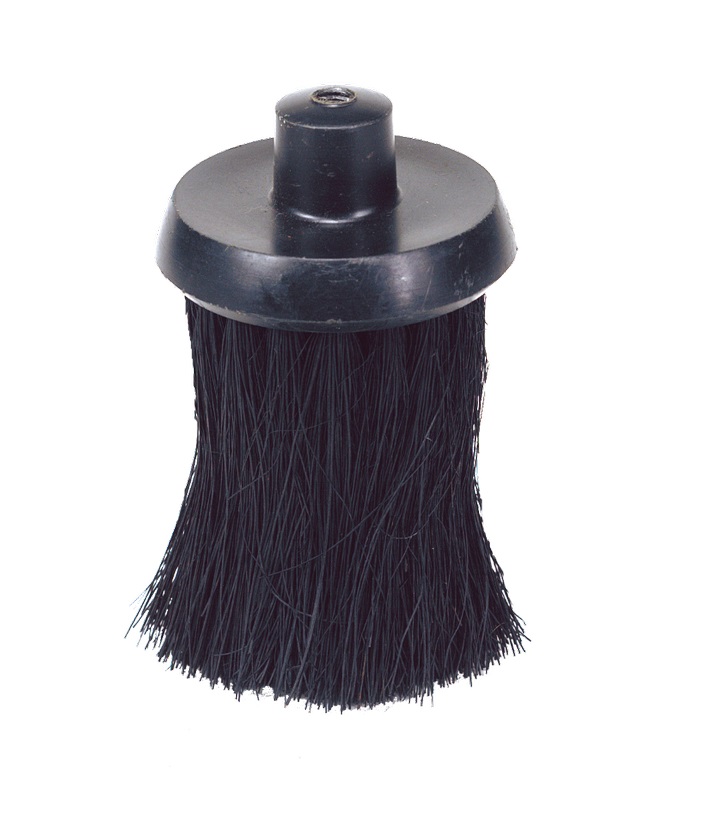 Dagan Replacement Round Tampico Brush Head for Fireplace Brushes