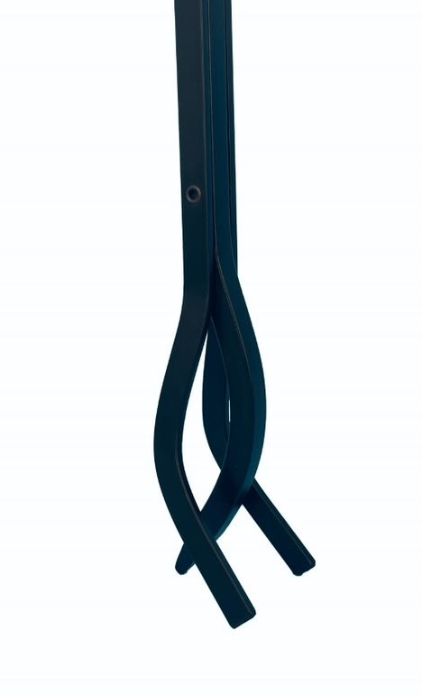 Dagan 39 Inch Extra Long Wrought Iron Three-Way Fireplace Log Tongs