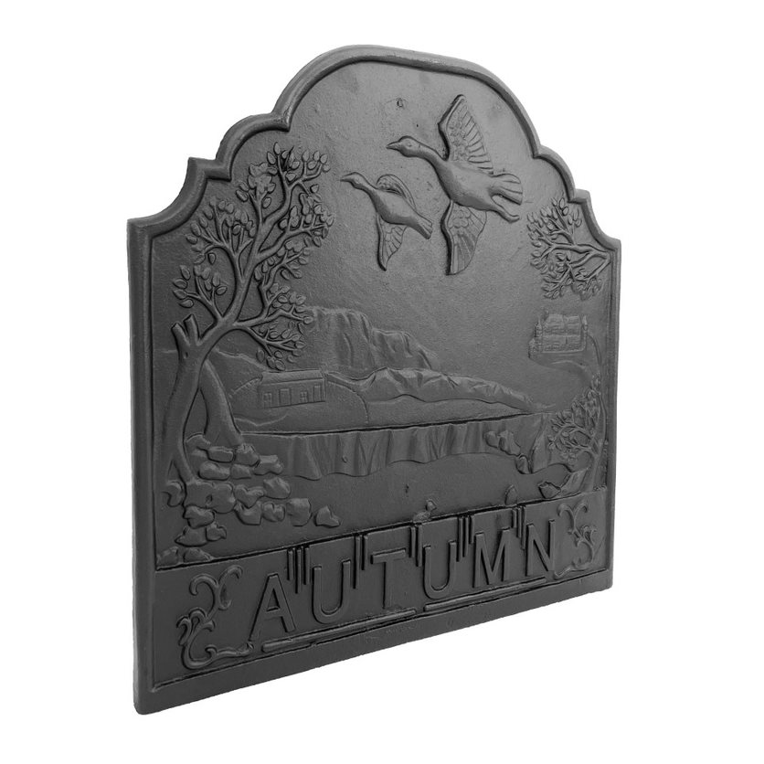 Dagan 21 Inch Autumn Cast Iron Fireback