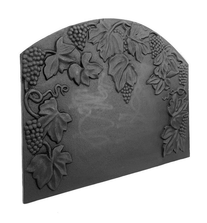 Dagan 27 Inch Grapevine Cast Iron Fireback