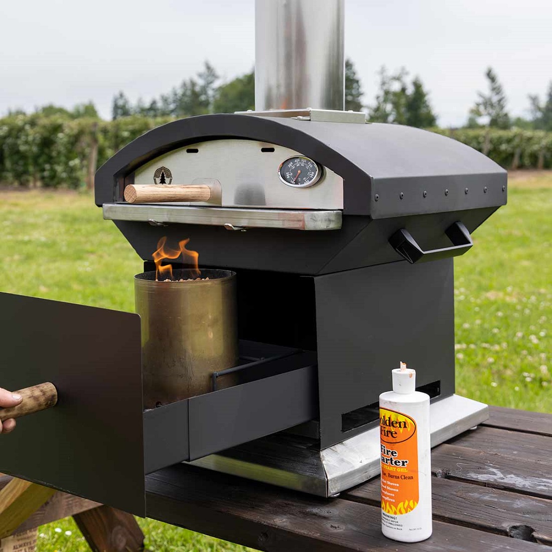 Timber Stoves Pellet Burn Box for Timber Patio Heaters