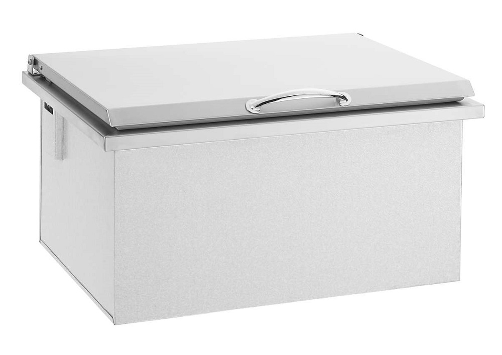 TrueFlame 28 Inch Drop-In Outdoor Kitchen Cooler - 40 Pound Capacity