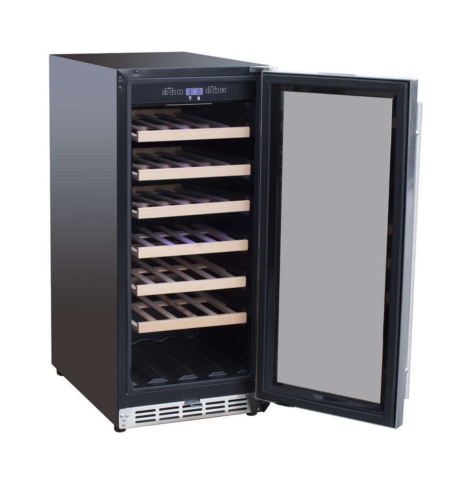 TrueFlame 15 Inch Single Zone Outdoor Wine Cooler