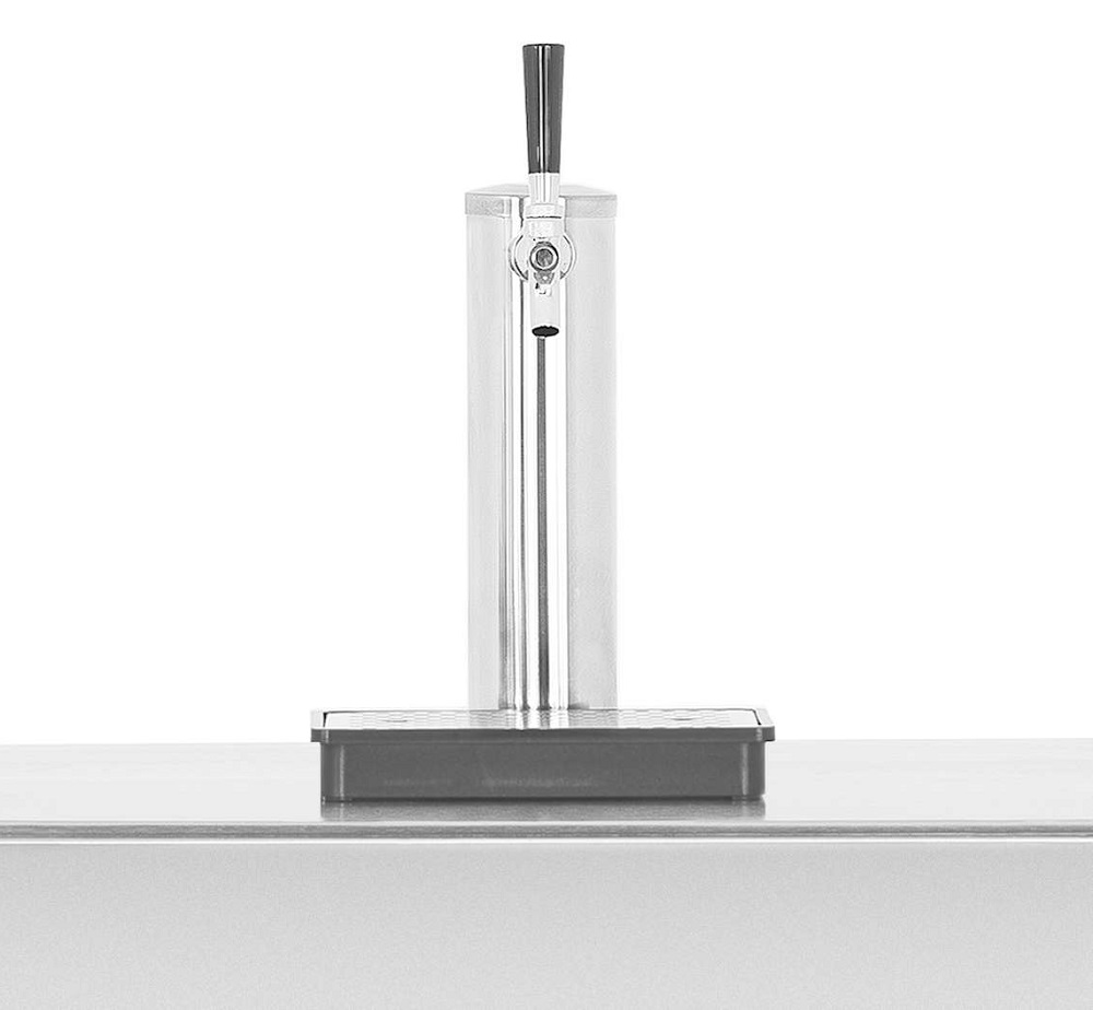 TrueFlame 24 Inch Deluxe Outdoor Kegerator - Single Tap