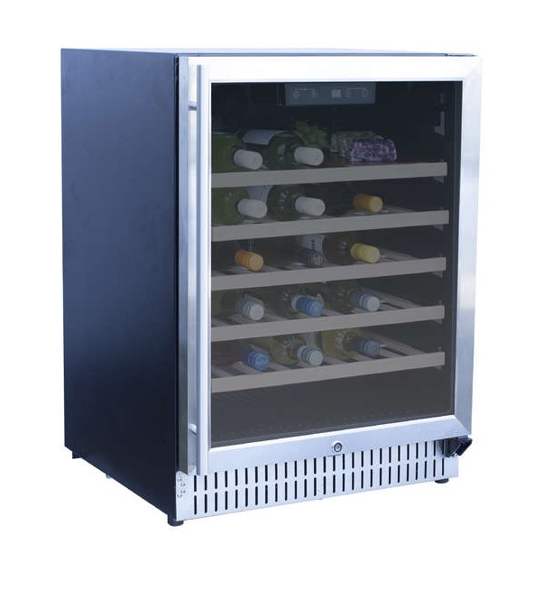 TrueFlame 24 Inch Single-Zone Outdoor Wine Cooler