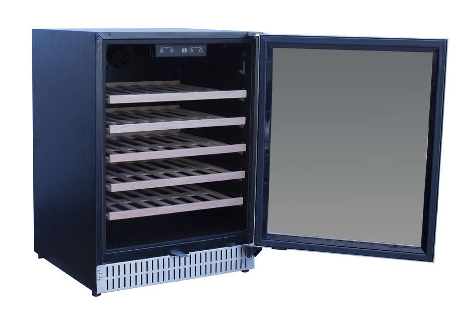 TrueFlame 24 Inch Single-Zone Outdoor Wine Cooler