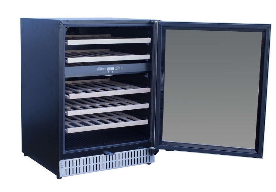 TrueFlame 24 Inch Dual-Zone Outdoor Wine Cooler