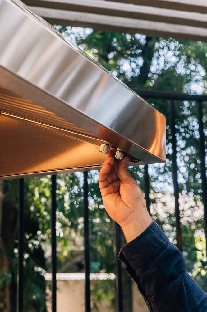 TrueFlame 48 Inch Stainless Steel Outdoor Kitchen Vent Hood