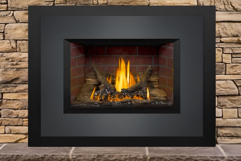 Timberwolf 29 Inch TDI3 Natural Gas Fireplace Insert with Logs - Millivolt (Modern)