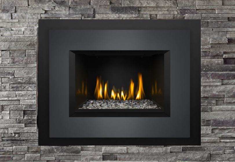 Timberwolf 29 Inch TDI3 Bluetooth-Enabled Natural Gas Fireplace Insert with Glass - IPI (Modern)