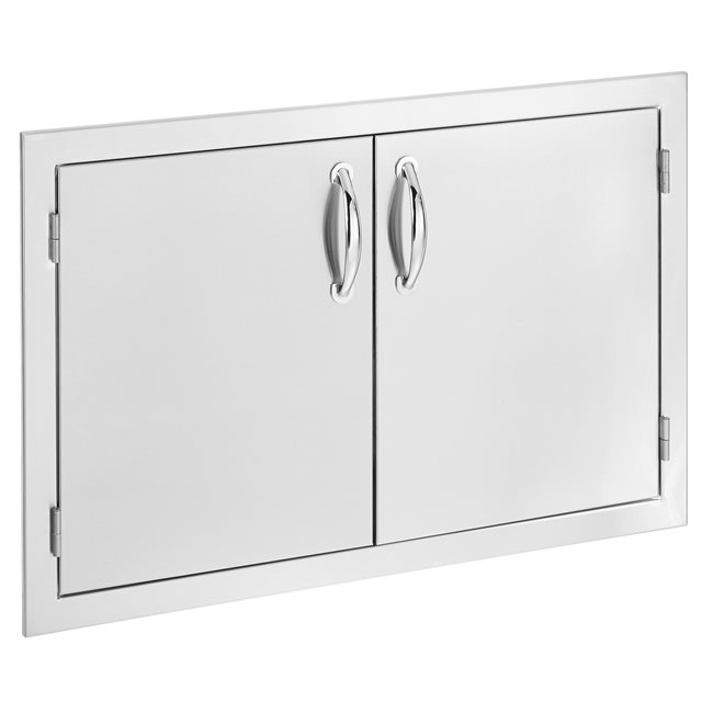 TrueFlame 33 Inch Stainless Steel Double Access Door