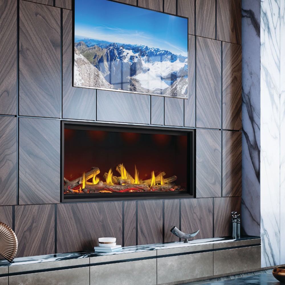Napoleon 62 Inch Vector Tall Direct Vent Linear Gas Fireplace