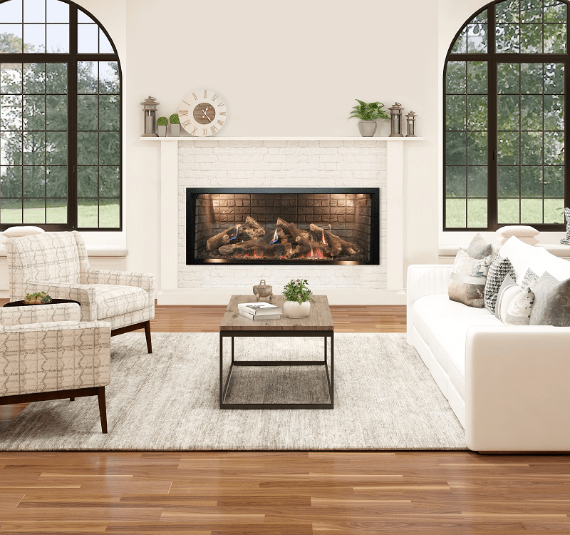 Empire 60 Inch McKinley Linear Gas Fireplace with TruFlame Technology
