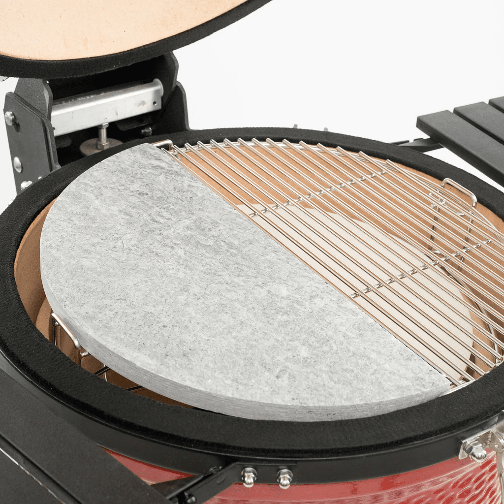 Kamado Joe Half Moon Soapstone for Classic Joe Grills