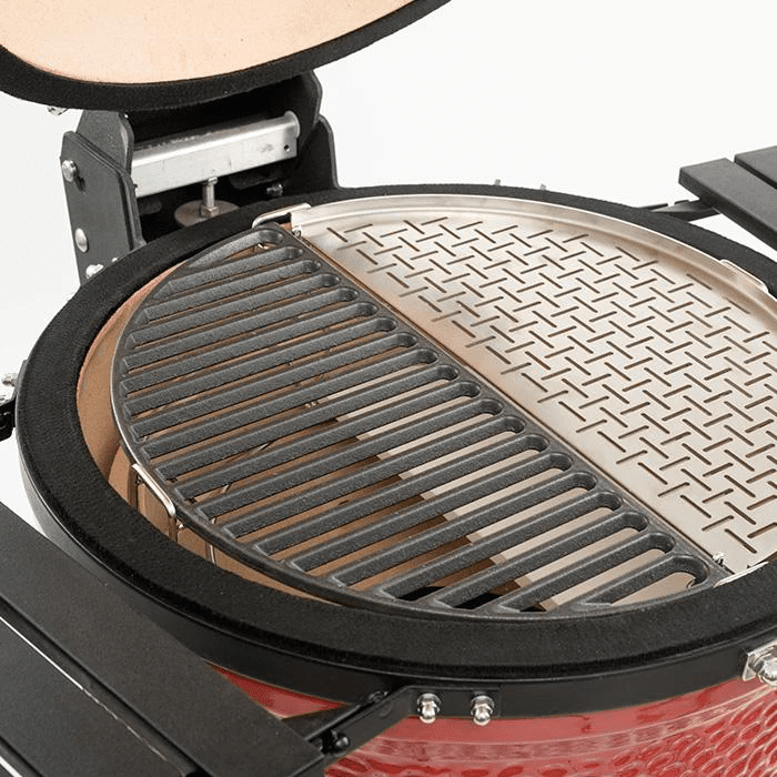 Kamado Joe Half Moon Cast Iron Grate for Classic Joe Grills