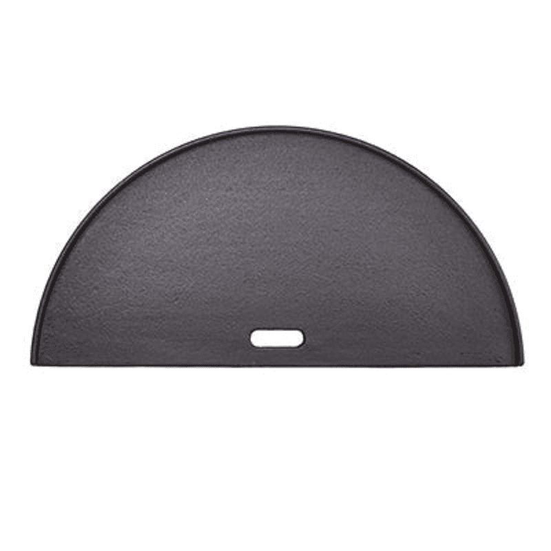 Kamado Joe Half Moon Cast Iron Reversible Griddle for Classic Joe Grills