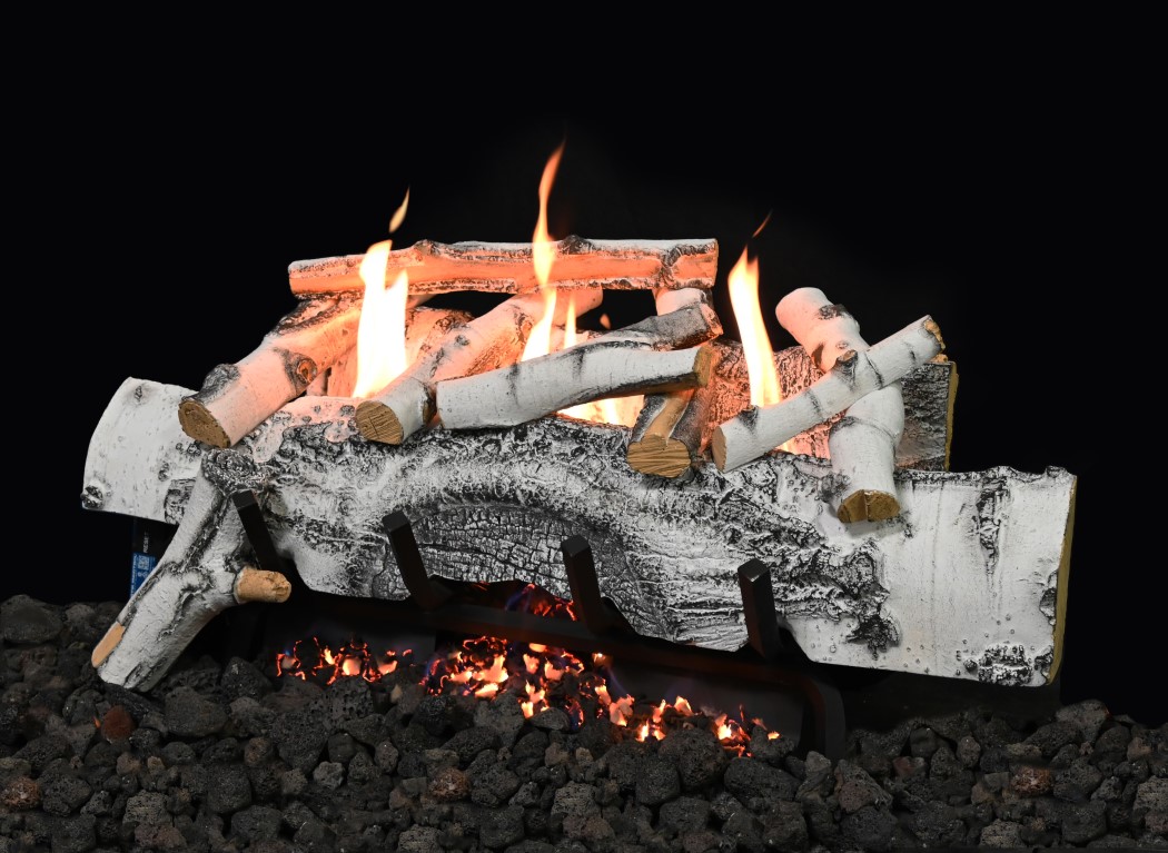 Grand Canyon 30 Inch Aspen White Birch Vent Free Gas Log Set