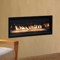 Superior 35 Inch DRL3500 Series Contemporary Linear Direct Vent Propane Fireplace