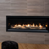 Superior 35 Inch DRL3500 Series Contemporary Linear Direct Vent Propane Fireplace