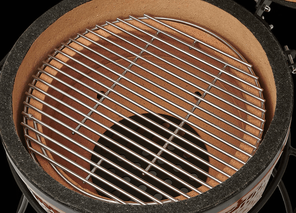 Kamado Joe 13 1/2 Inch Joe Jr. Charcoal Grill with Cast Iron Stand