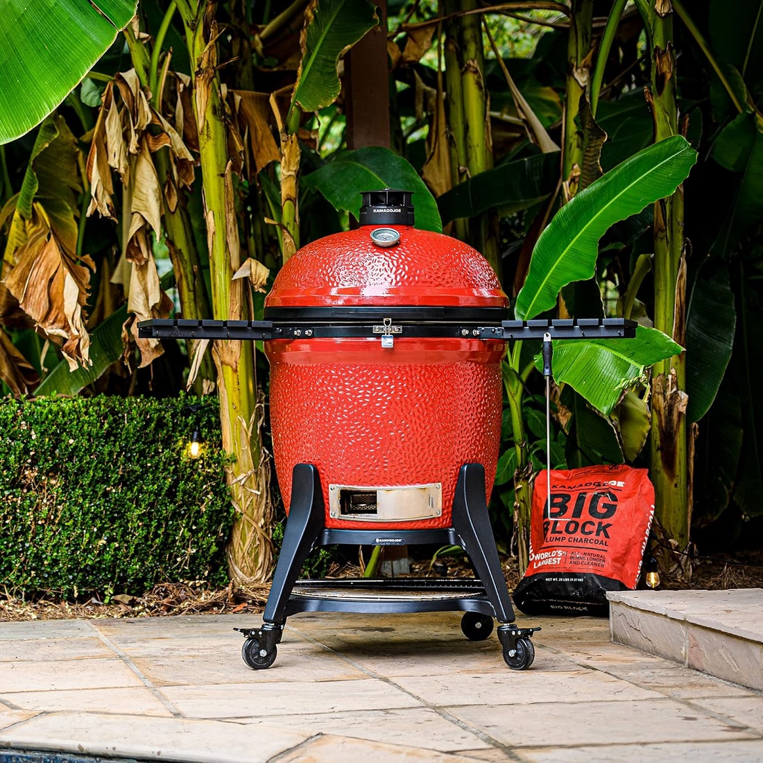Kamado Joe 24 Inch Big Joe III Charcoal Grill on Cart