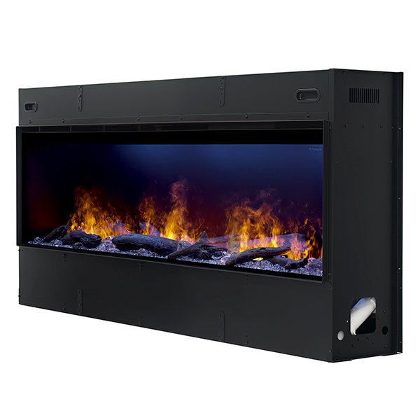 Dimplex 66 Inch Optimyst Linear Electric and Water Vapor Fireplace with Media