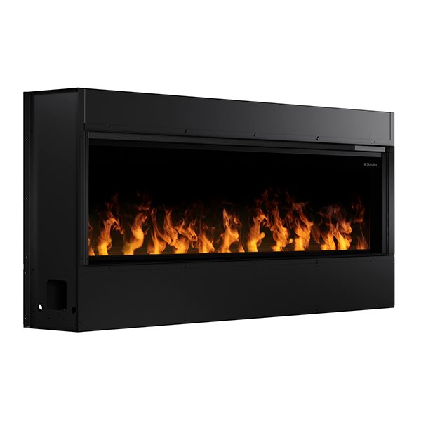 Dimplex 66 Inch Optimyst Linear Electric and Water Vapor Fireplace with Media