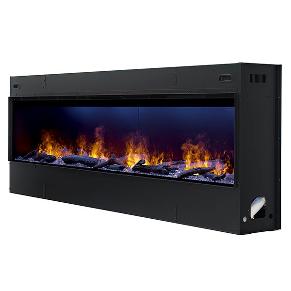 Dimplex 86 Inch Optimyst Linear Electric and Water Vapor Fireplace with Media
