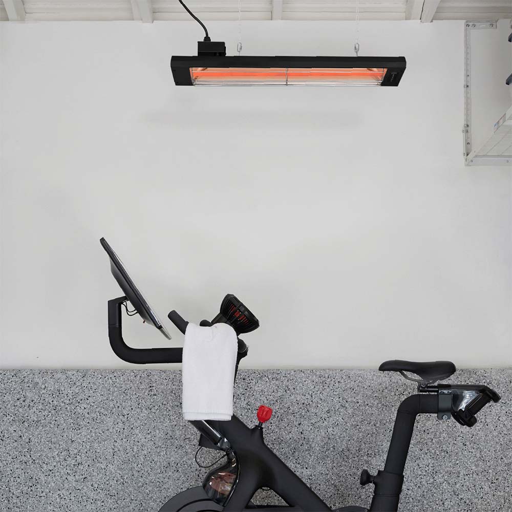 Infratech Comfort 33 Inch C-Series Single Element Infrared Plug-In Garage Heater - 1500 W and 120 V
