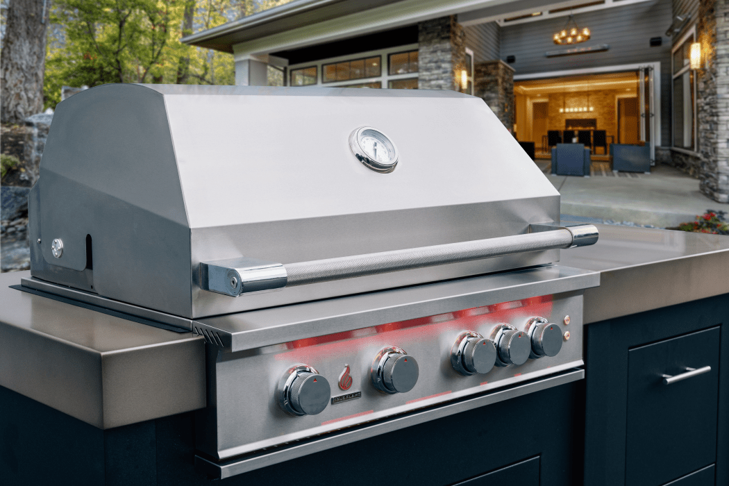 TrueFlame 25 Inch Stainless Steel 3-Burner Gas Grill