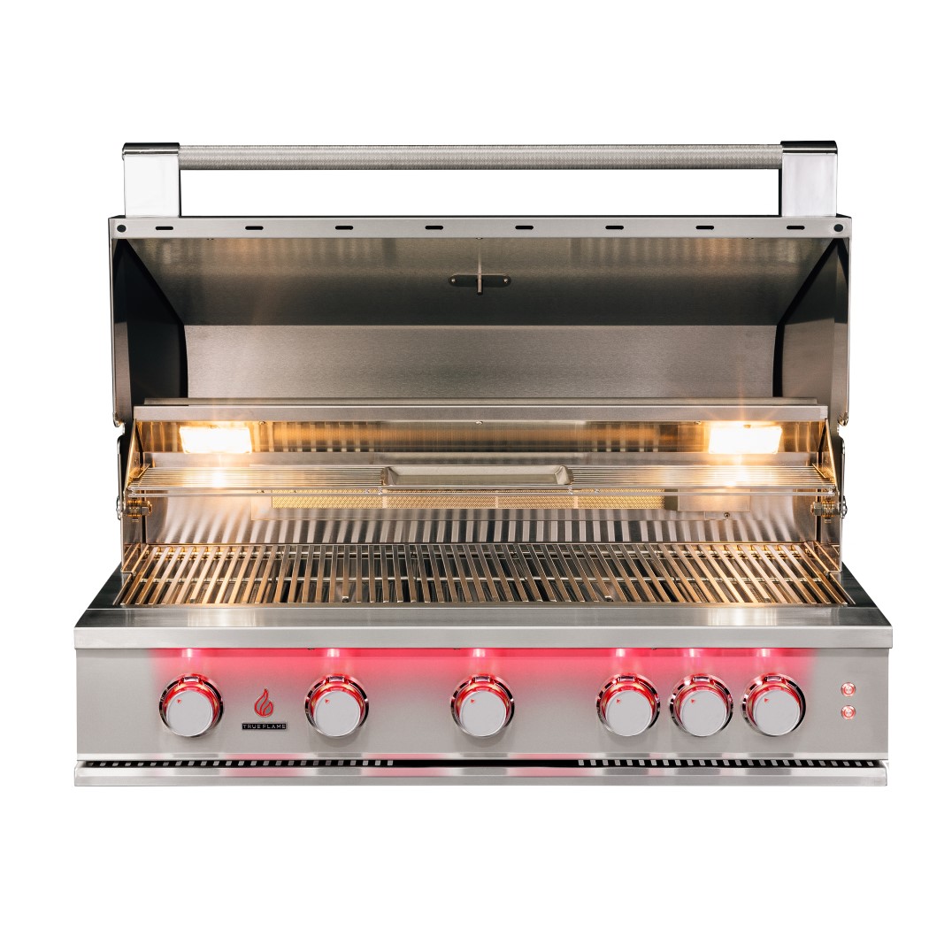TrueFlame 40 Inch Stainless Steel 5-Burner Gas Grill