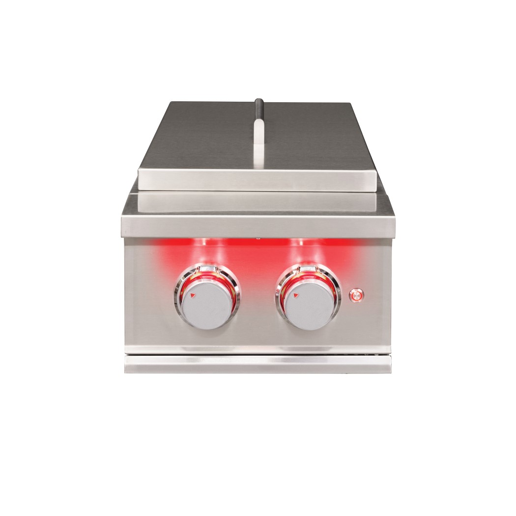 TrueFlame Stainless Steel Double Side Gas Burner